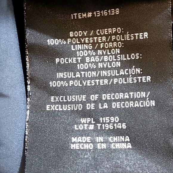 32 Degree HEAT Jacket Size XXL Quilted Slate Blue NWOT - Picture 13 of 14